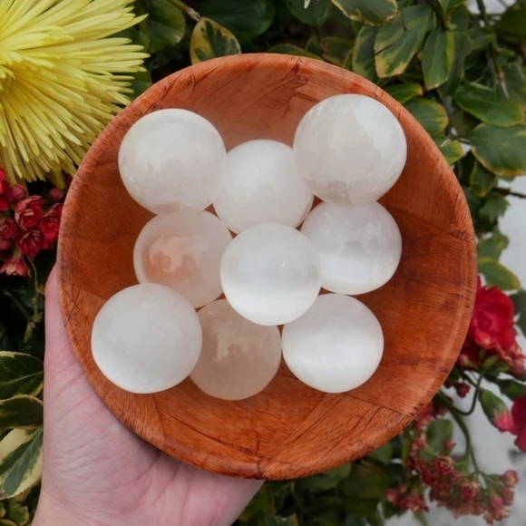Selenite Pendulum ✦ 14K Gold-Dipped Crystal w/ Chakra Clarity ✦ Energy Tool NWT - Picture 7 of 9